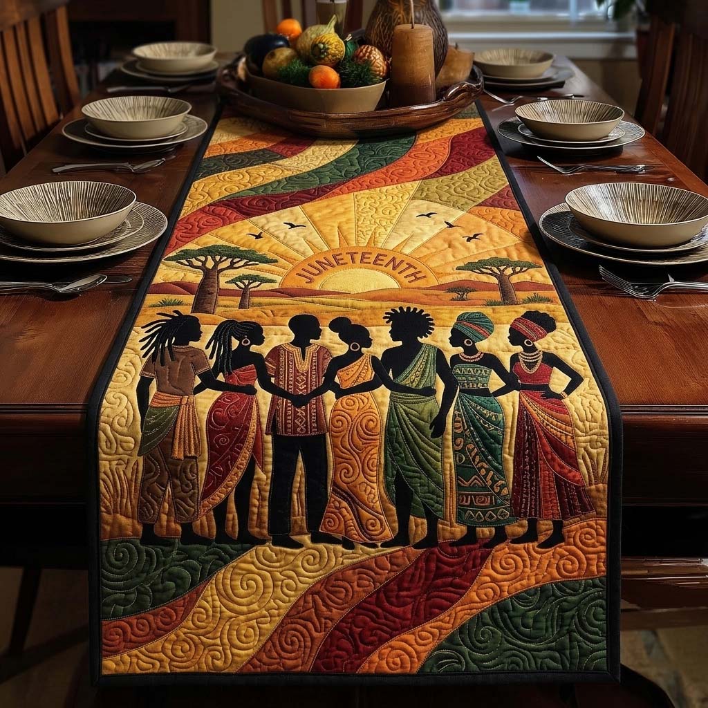 Unity Sunrise Quilted Table Runner GFTOHD14714