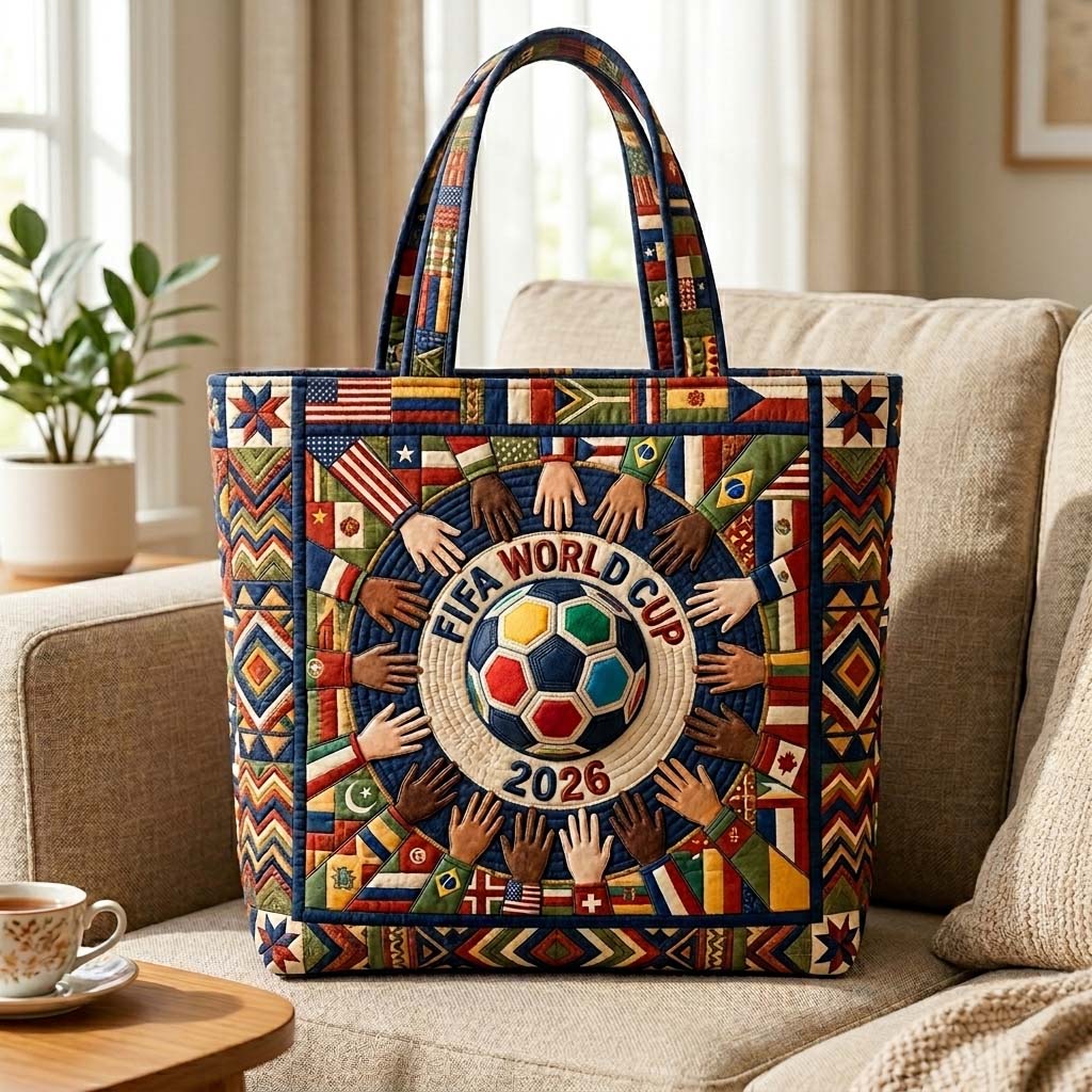 Unity Ball Quilted Tote Bag GFTOHD14932