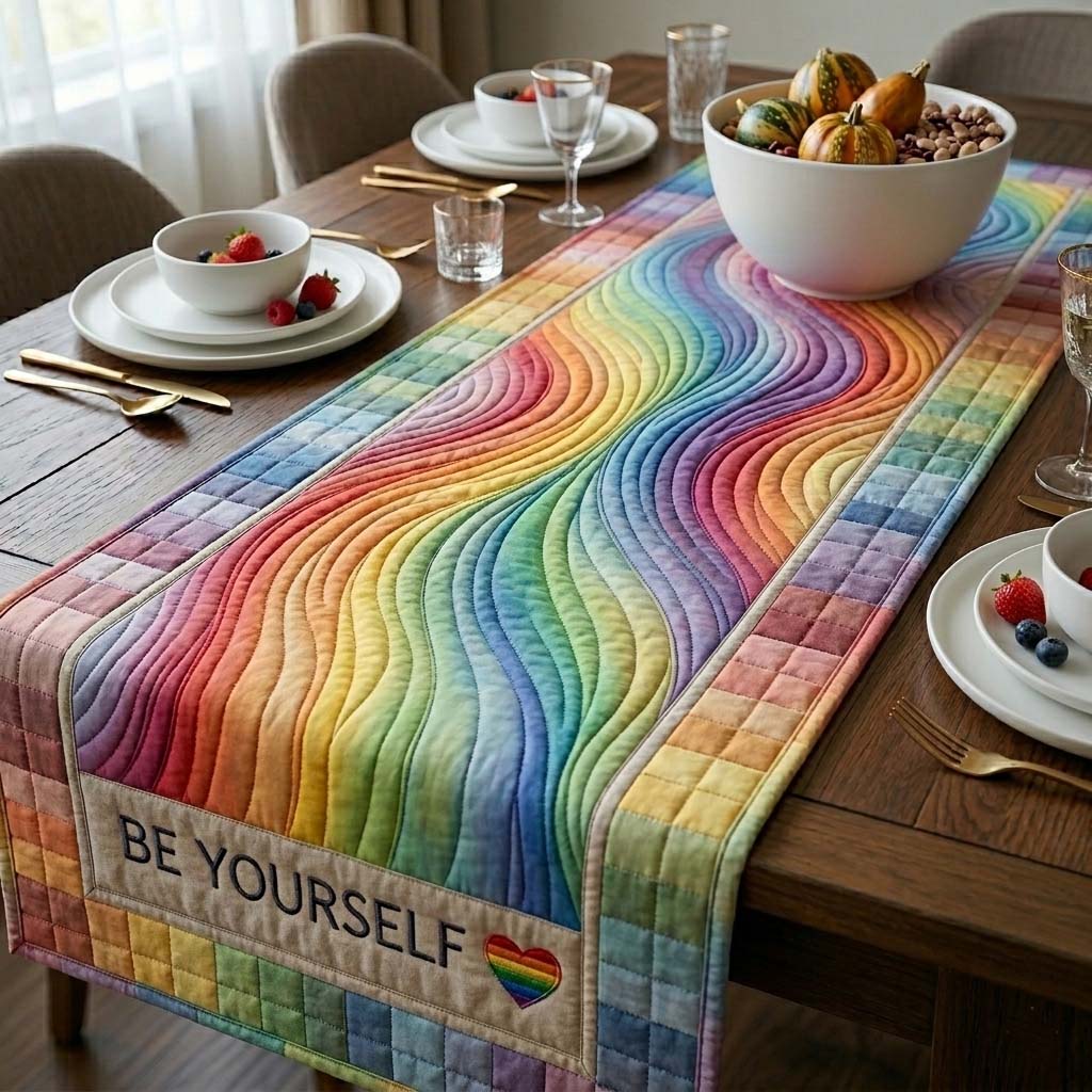 True Colors Quilted Table Runner GFTOHD14954