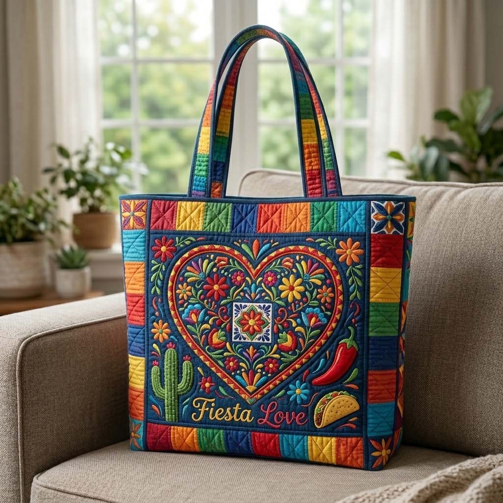Cinco De Mayo Quilted Tote Bag GFTOHD14982