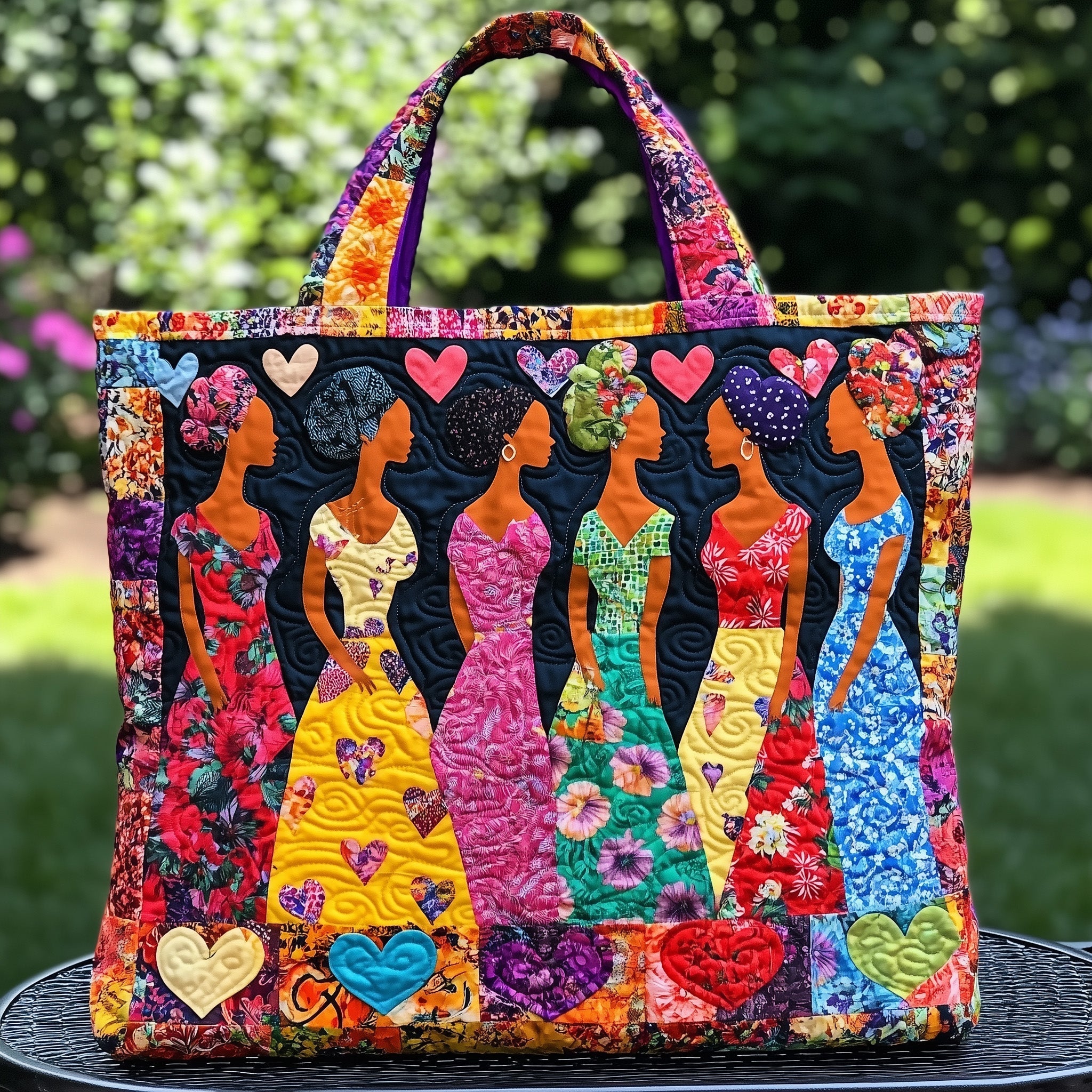 Juneteenth Quilted Tote Bag GFTOHD7192