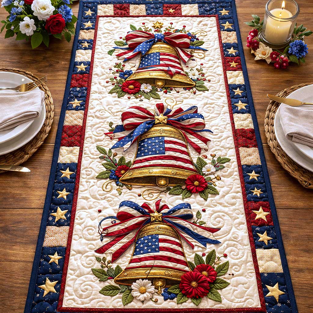 Star Palette Quilted Table Runner GFTOMA10085