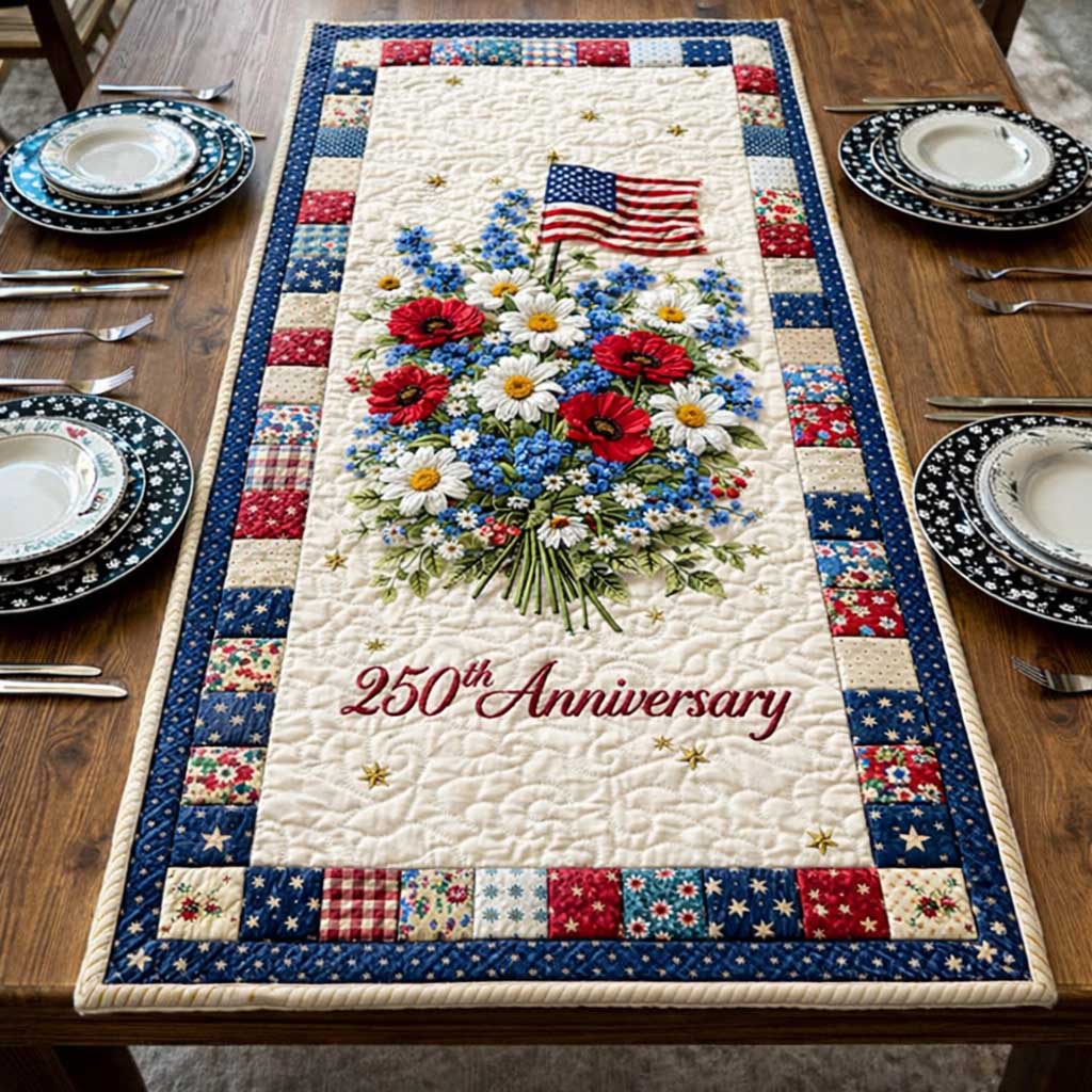 Star Palette Quilted Table Runner GFTOMA10090