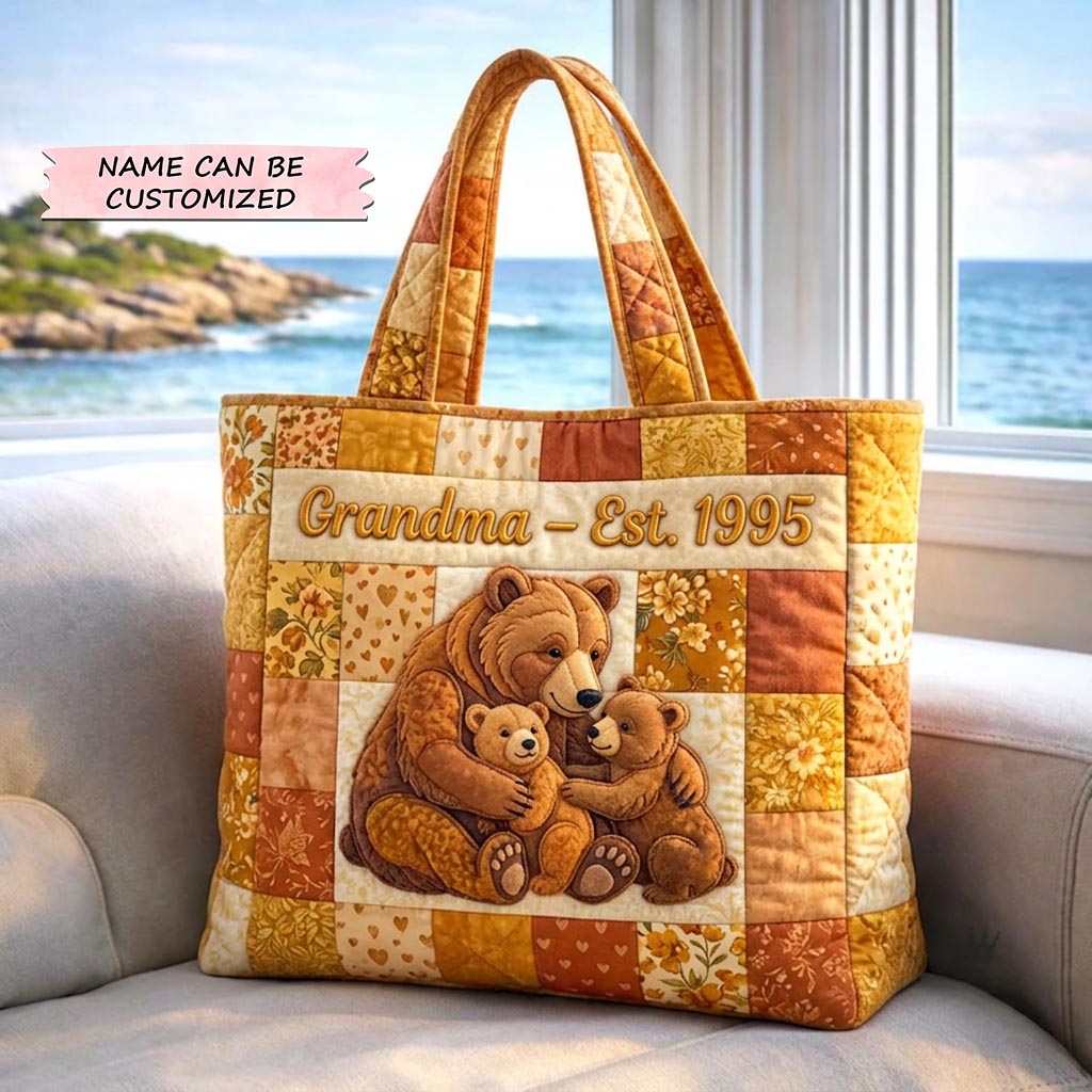 Sweet Bloom Quilted Tote Bag QTCUZ GFTOMA10379