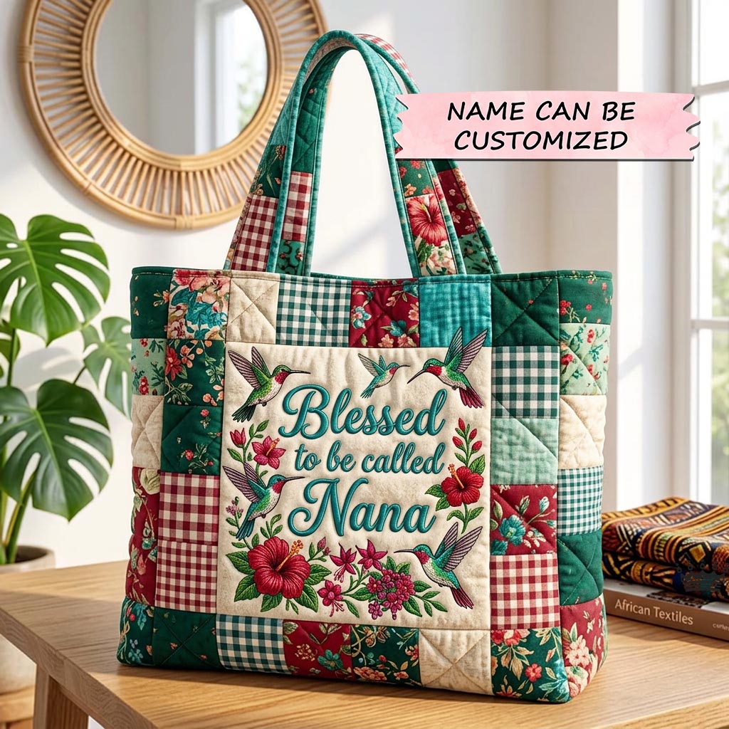 Floral Love Quilted Tote Bag QTCUZ GFTOMA10535