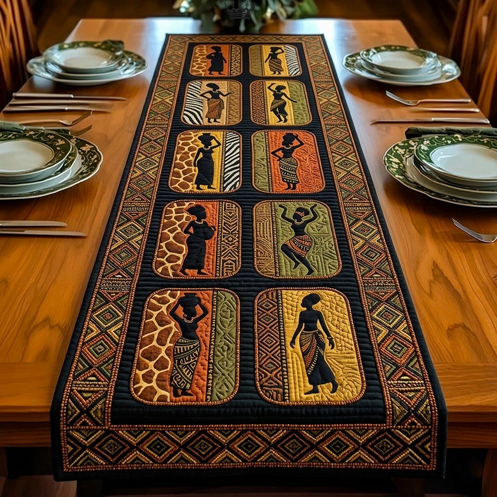Cultural Rhythm Quilted Table Runner GFTOMA10690