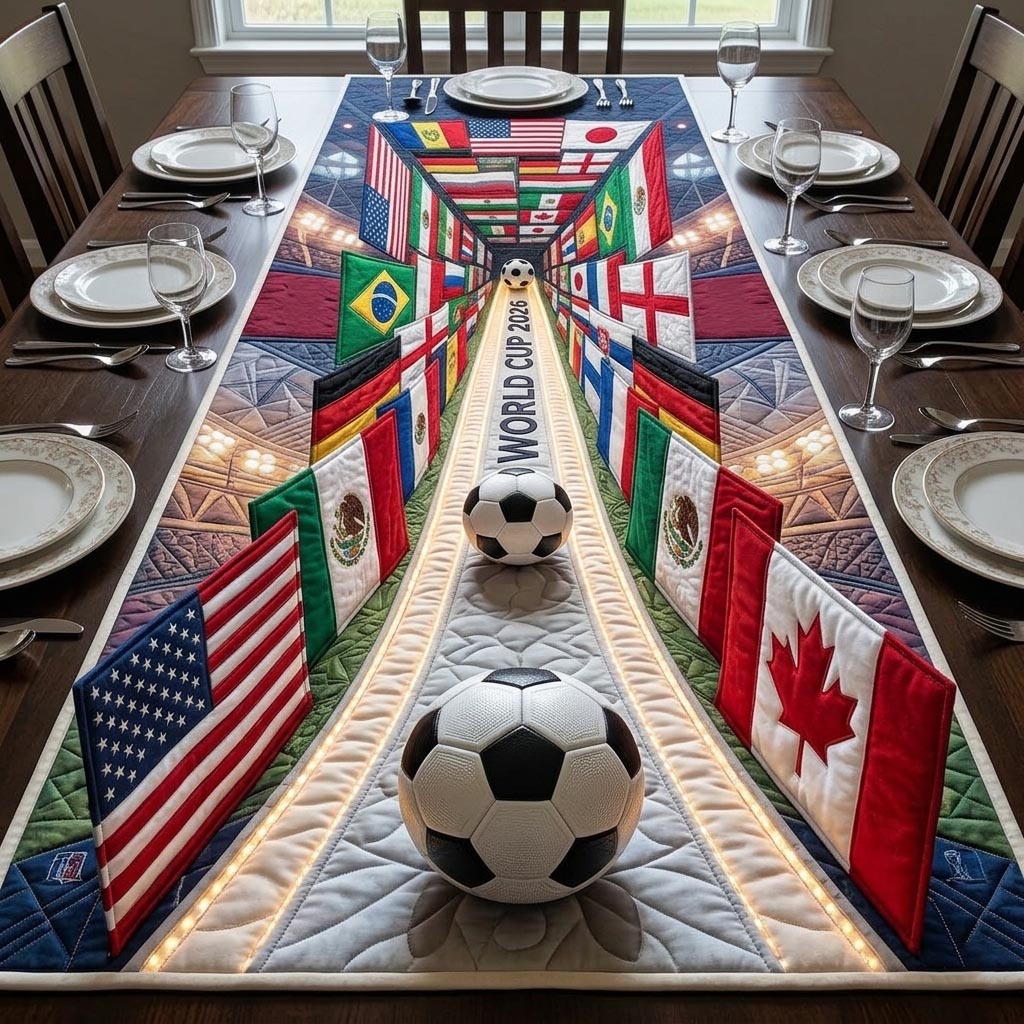 Game Day Pride Quilted Table Runner GFTOMA11029
