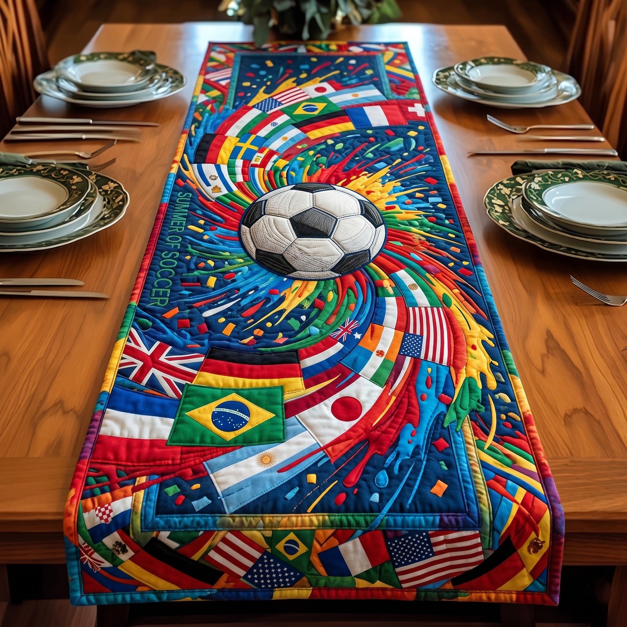 Match Day Quilted Table Runner GFTOMA11145