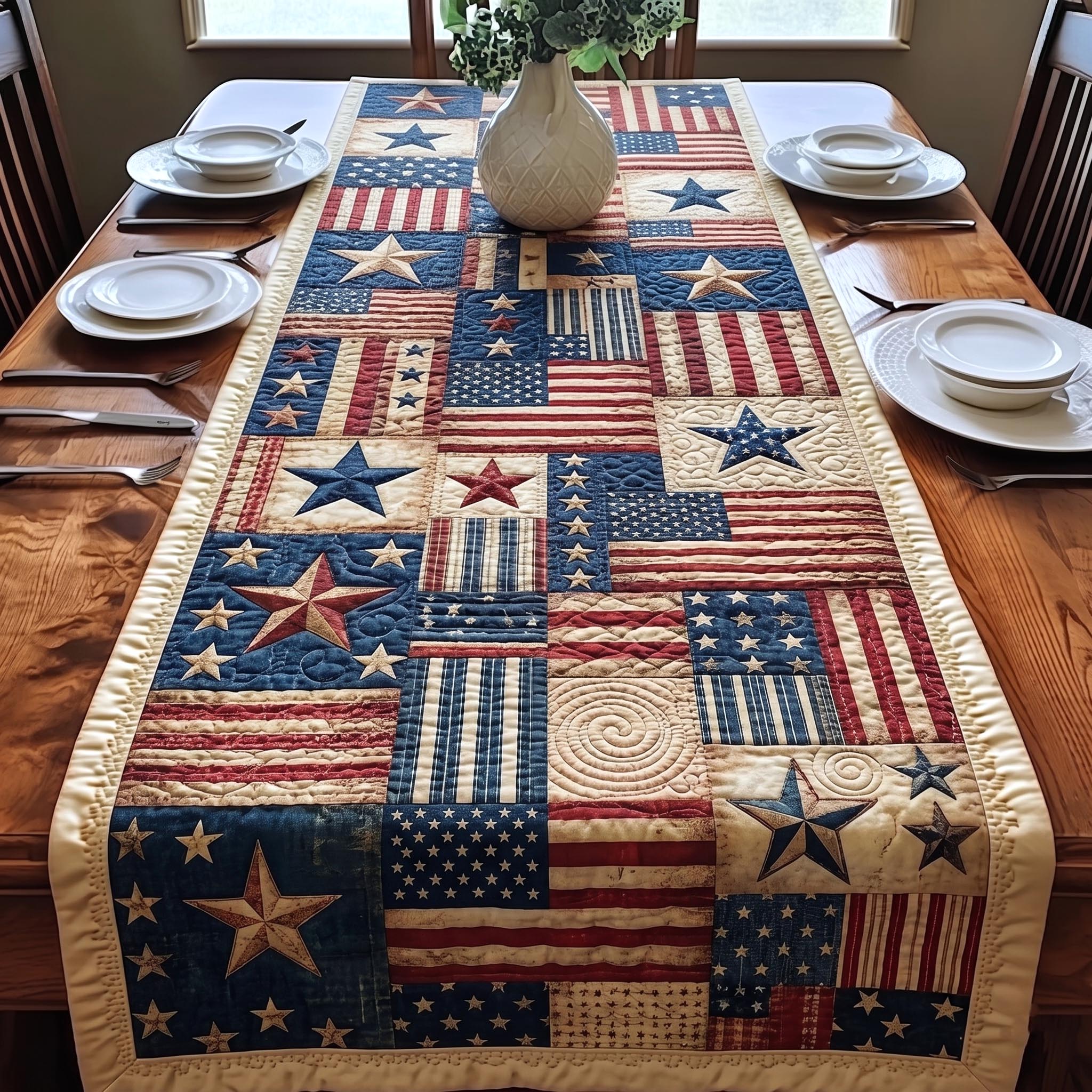 Heritage Floral Quilted Table Runner GFTOMA11150