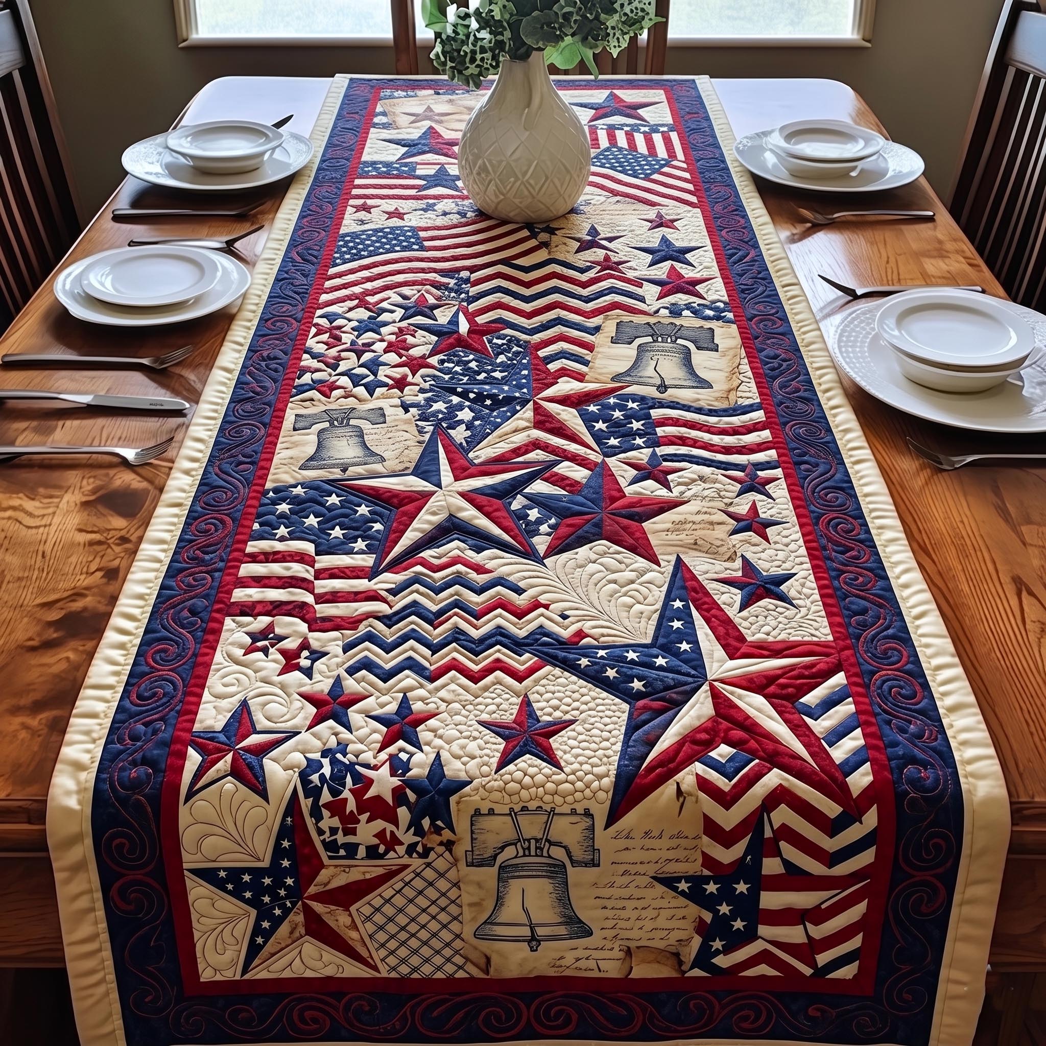 Heritage Floral Quilted Table Runner GFTOMA11151
