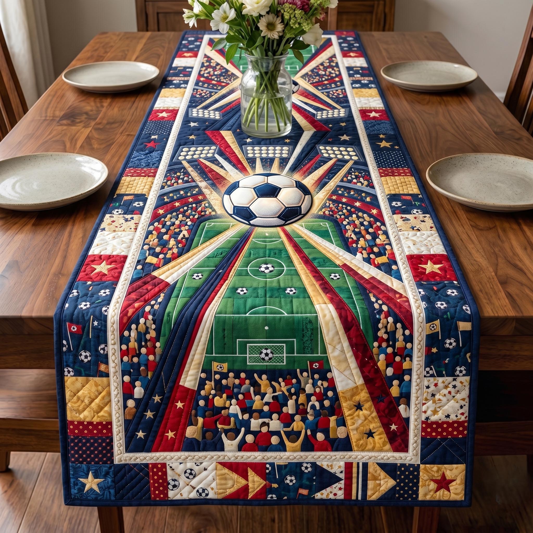 Match Day Quilted Table Runner GFTOMA11274