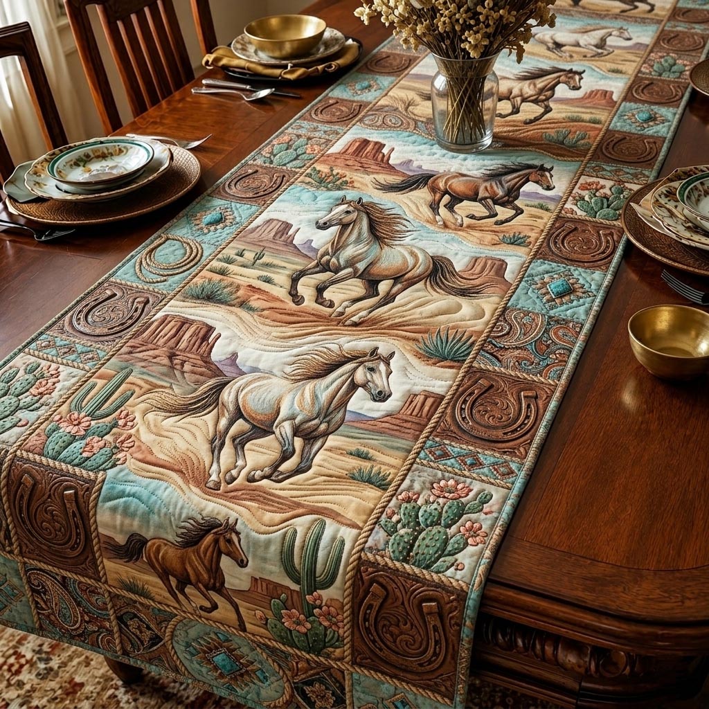 Prairie Wind Quilted Table Runner GFTOMA11425
