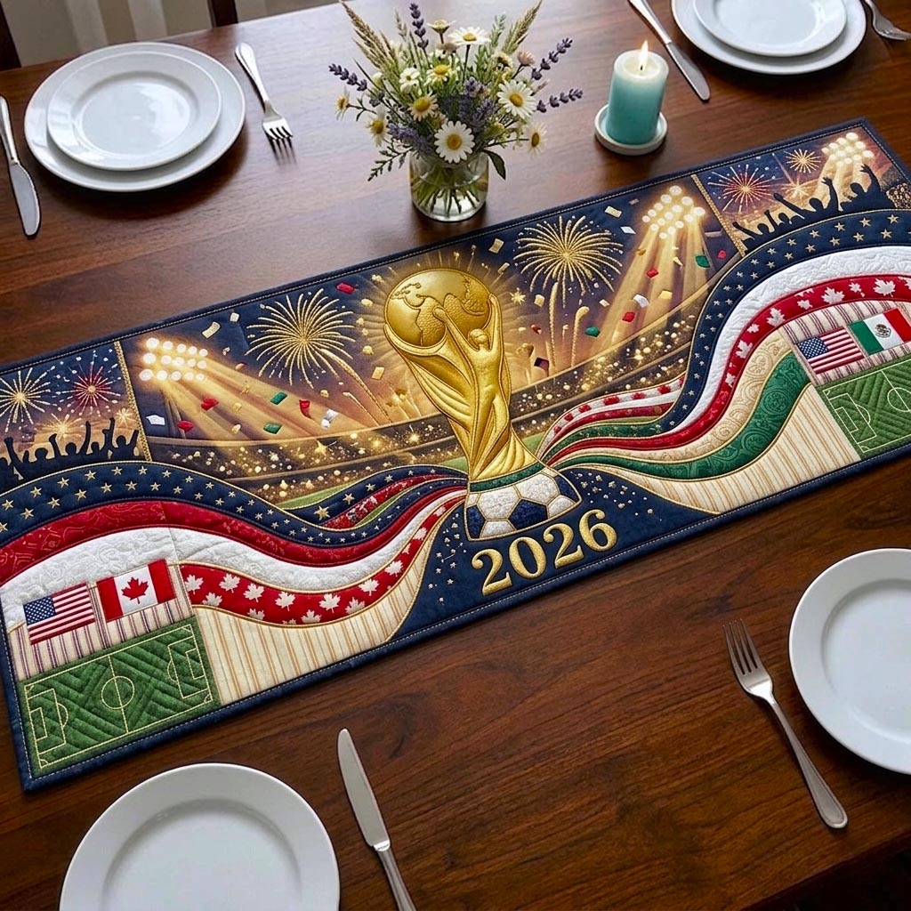 Match Day Quilted Table Runner GFTOMA11474