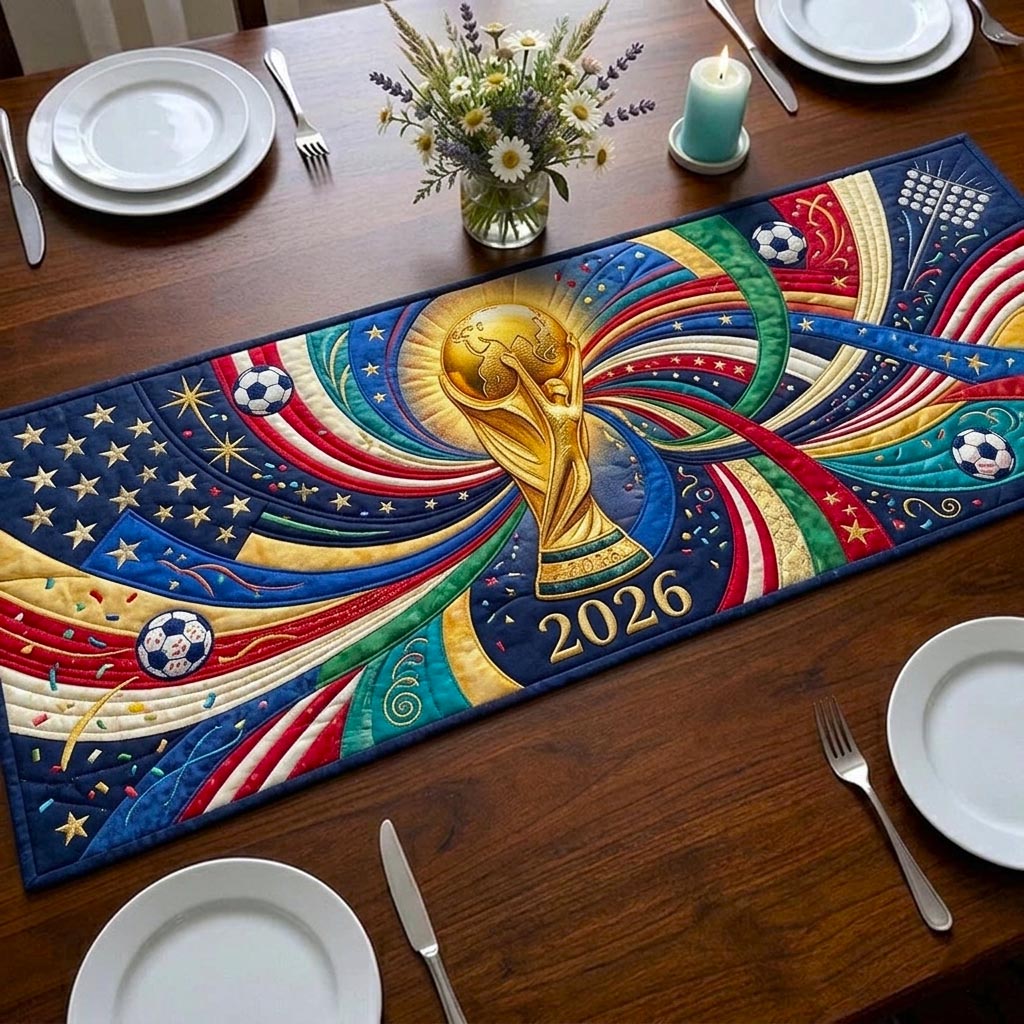 Match Day Quilted Table Runner GFTOMA11476