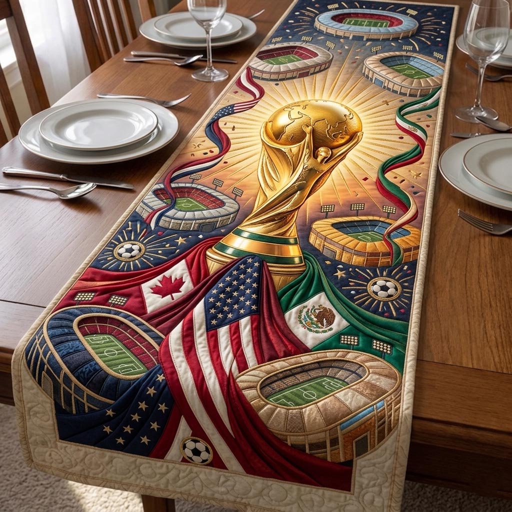Match Day Quilted Table Runner GFTOMA11479