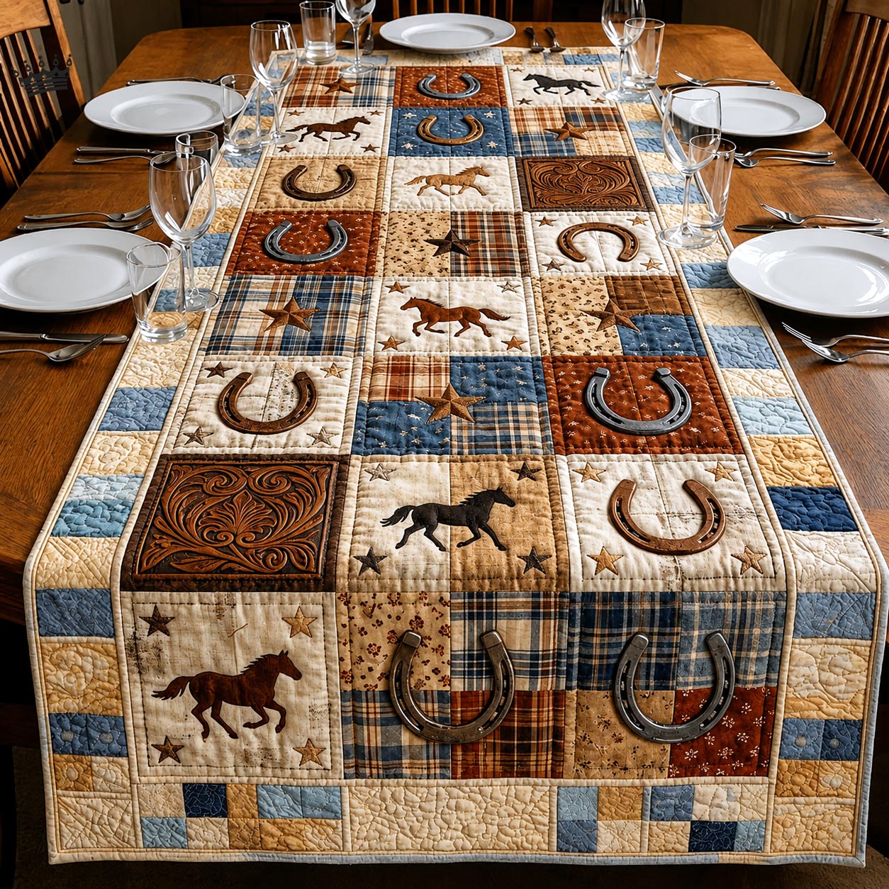Western Soul Quilted Table Runner GFTOMA11630