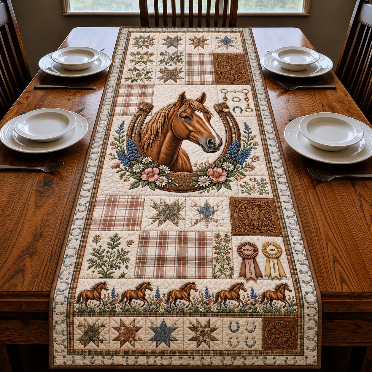 Western Soul Quilted Table Runner GFTOMA11411 C5