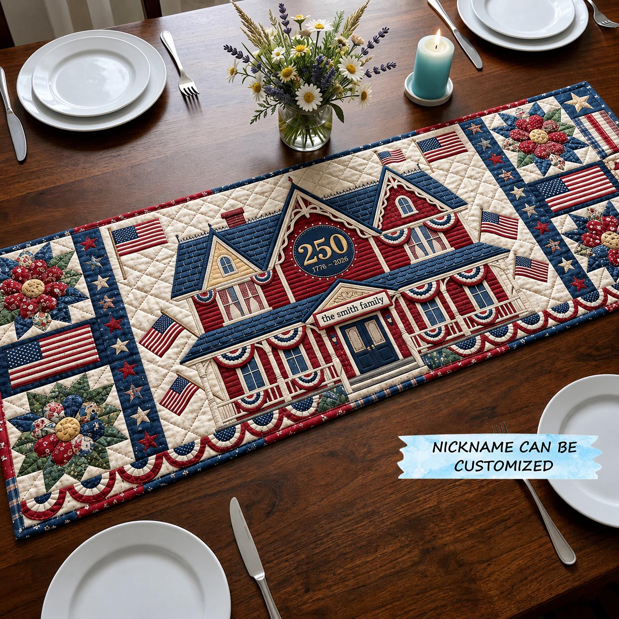 March Legacy Quilted Table Runner QTCUZ GFTOMA11767