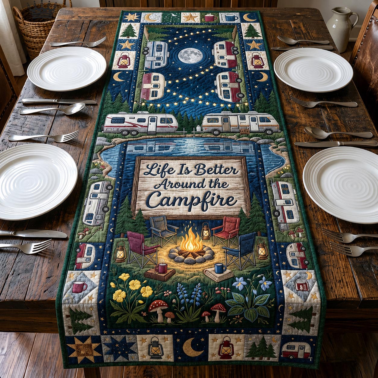 RV Retreat Quilted Table Runner GFTOMA11800