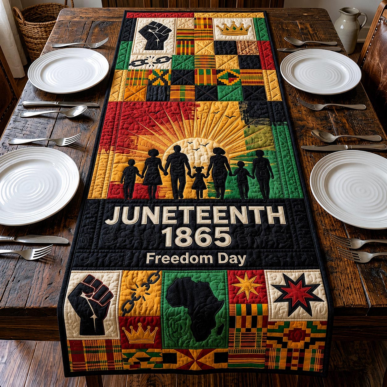 Rooted Pride Quilted Table Runner GFTOMA11805
