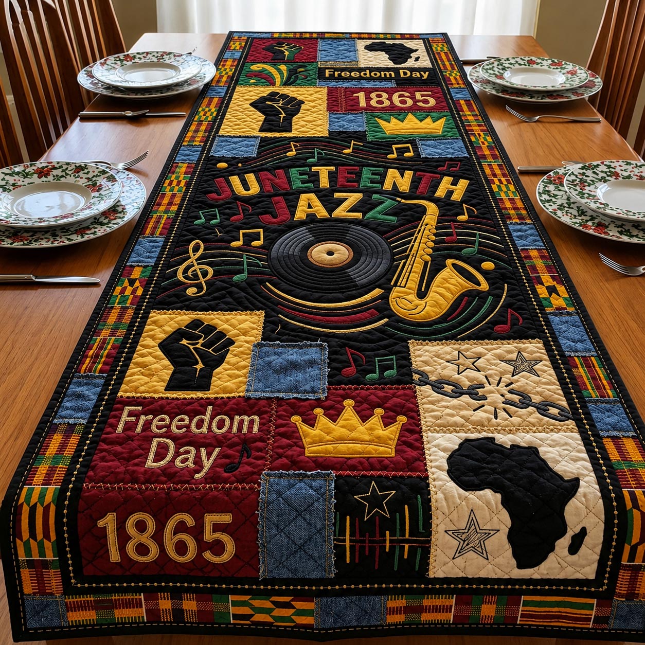 Heritage Soul Quilted Table Runner GFTOMA11807