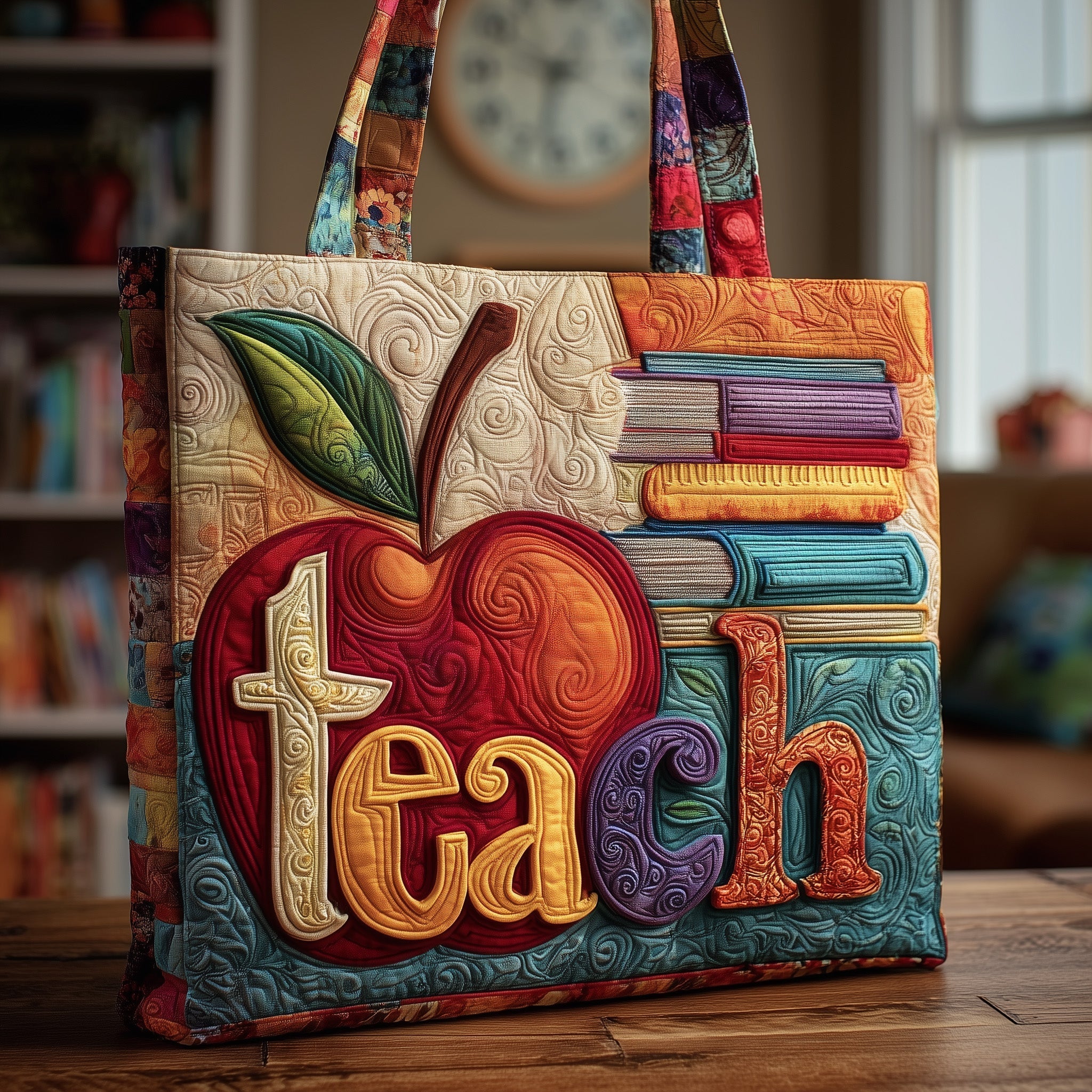 Teacher Quilted Tote Bag GFTOMA1646