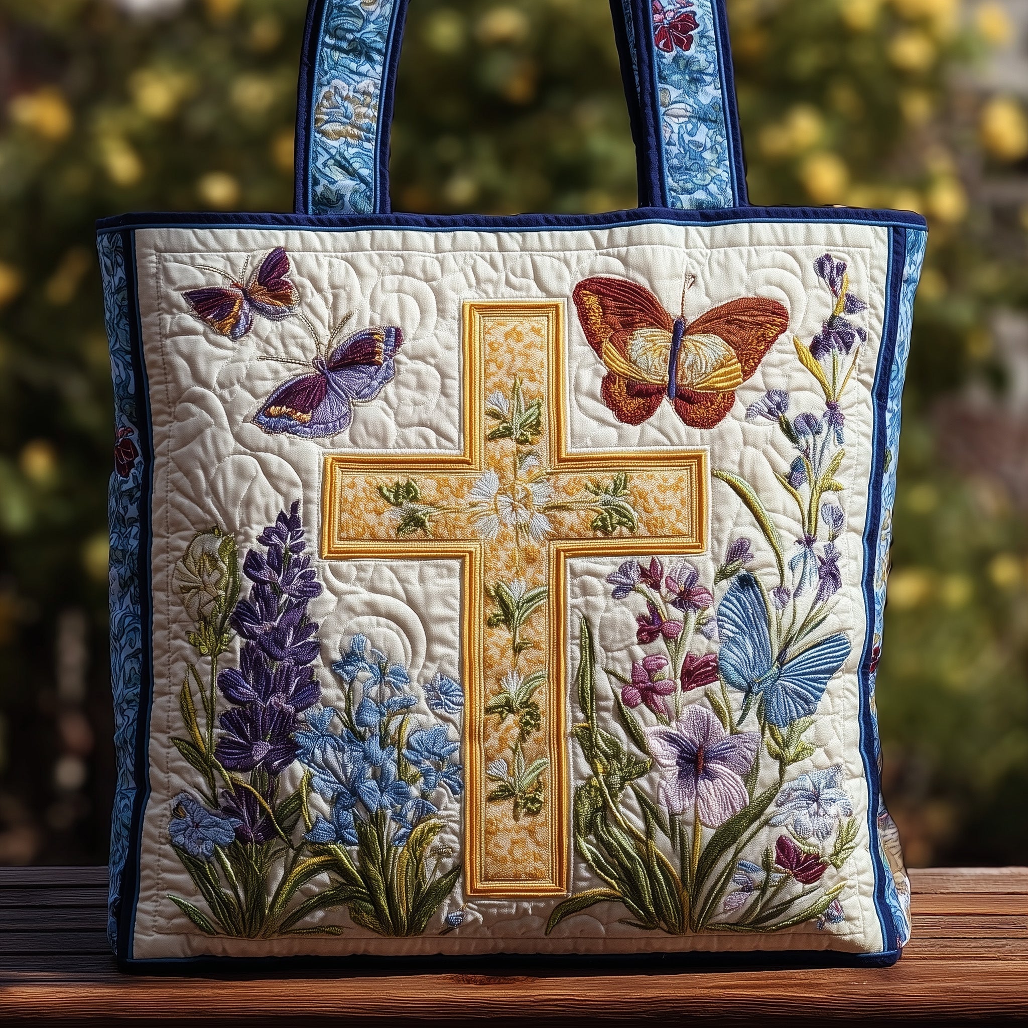 Christian Quilted Tote Bag GFTOMA2556