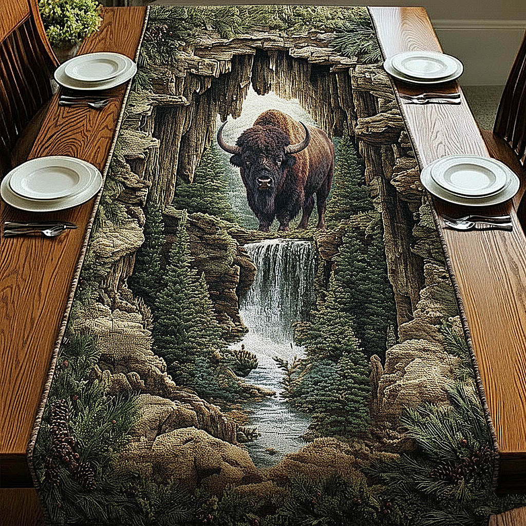 Forest Legacy Quilted Table Runner GFTOMA8464
