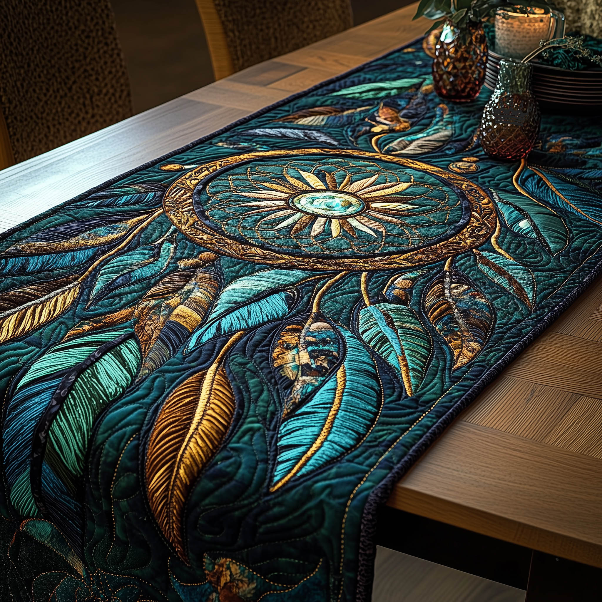 Native Spirit Quilted Table Runner GFTOMA8471