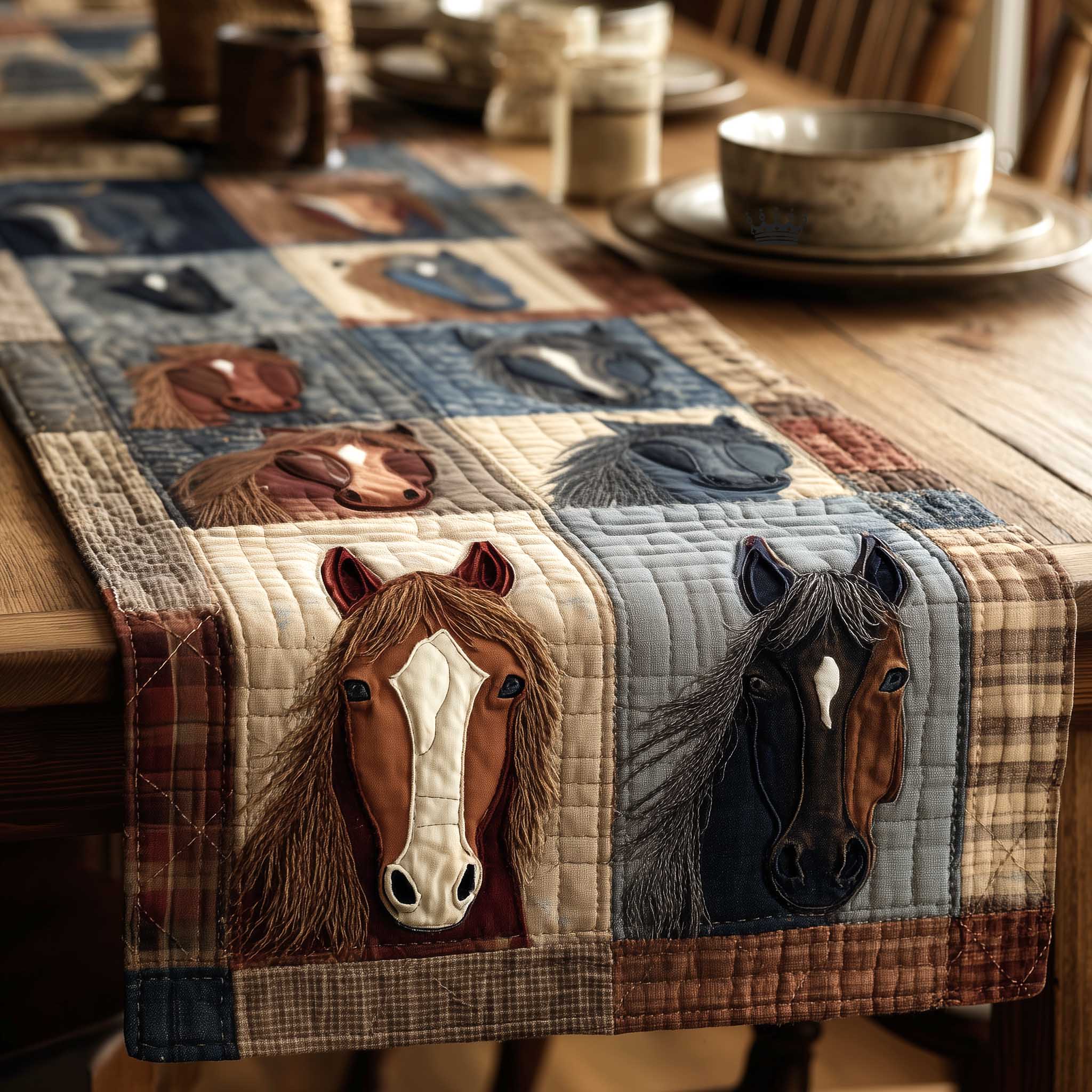 Ranch Life Quilted Table Runner GFTOMA9639