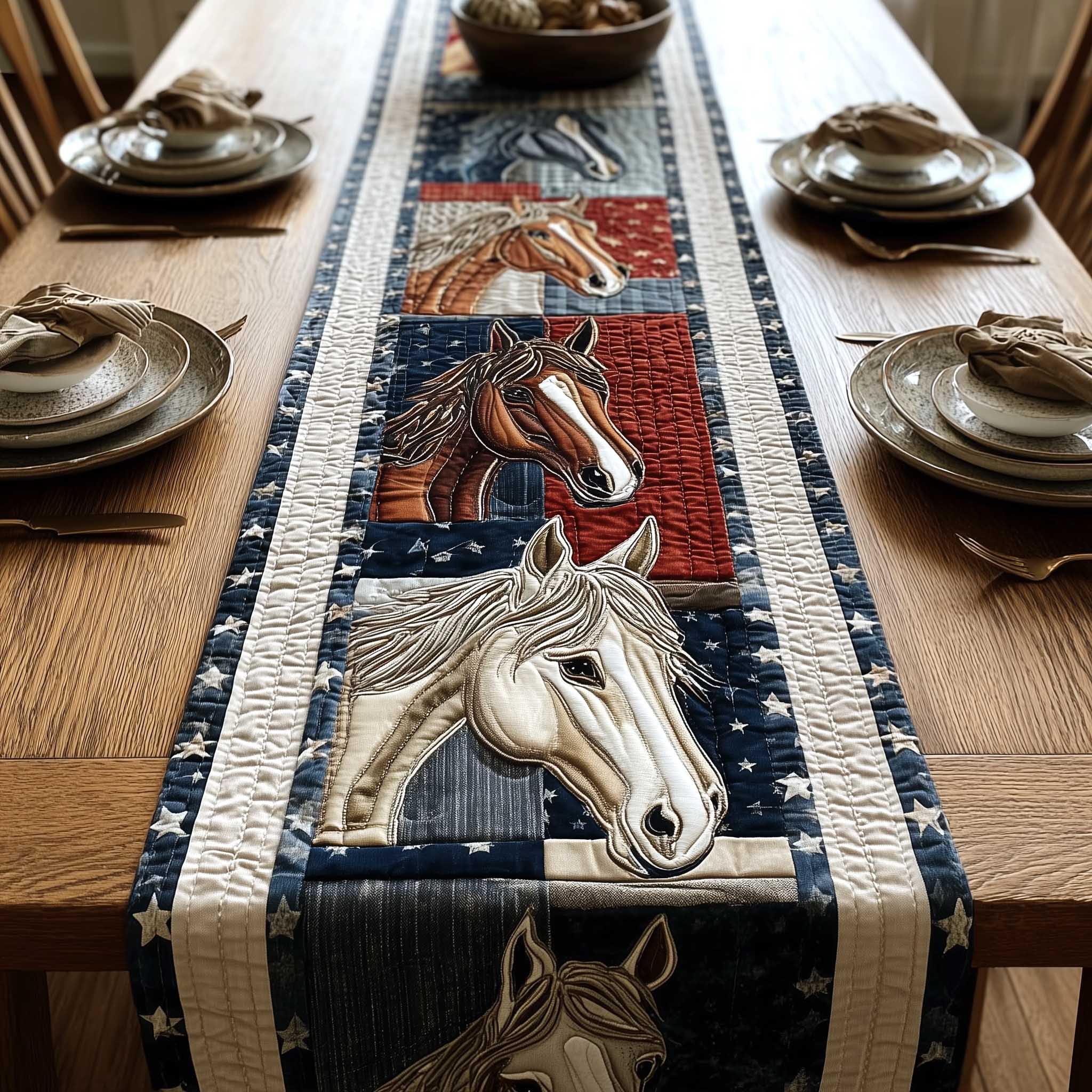 Ranch Life Quilted Table Runner GFTOMA9644