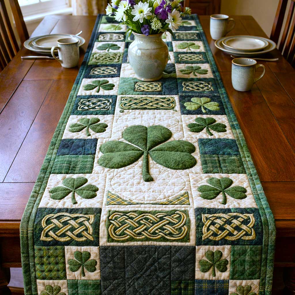 Emerald Isle Quilted Table Runner GFTOMA9645