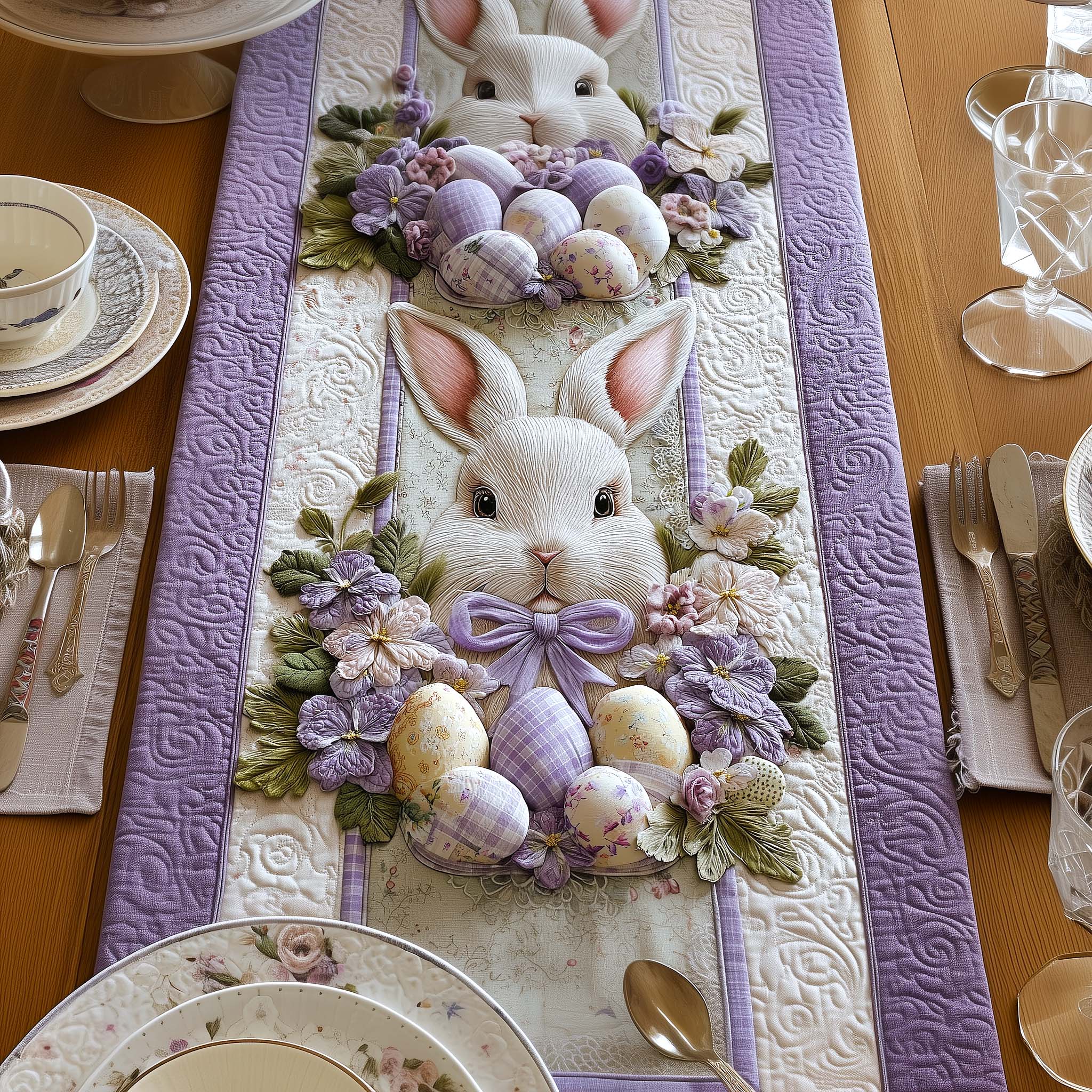 Egg Garden Quilted Table Runner GFTOMA9852