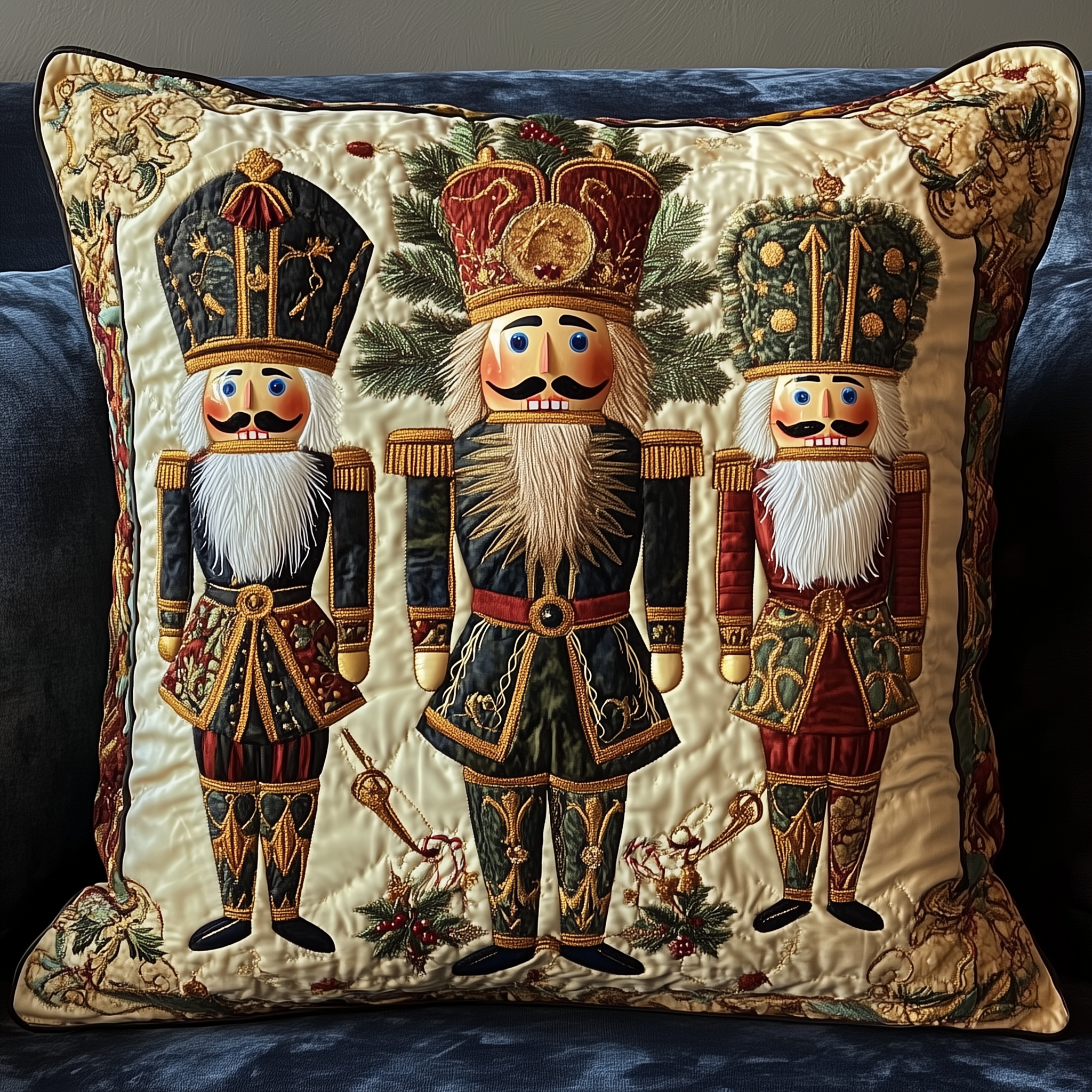 Nutcracker Quilted Pillow Case GFTONL331