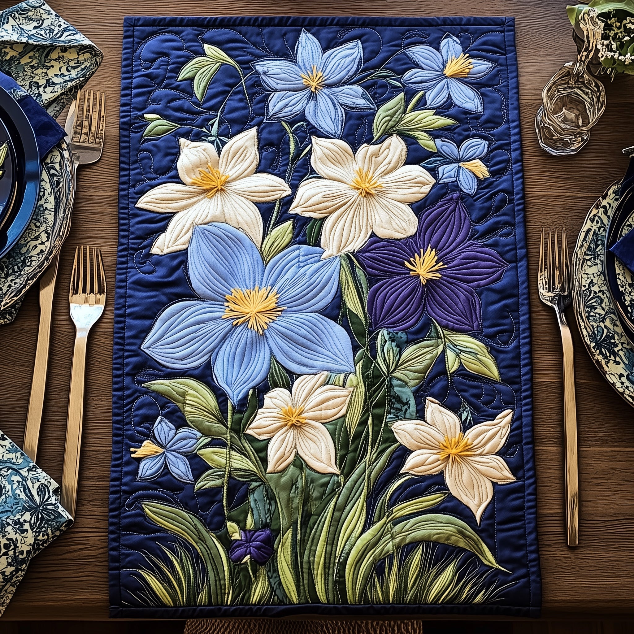 Columbine Haven Quilted Table Runner GFTONL4268
