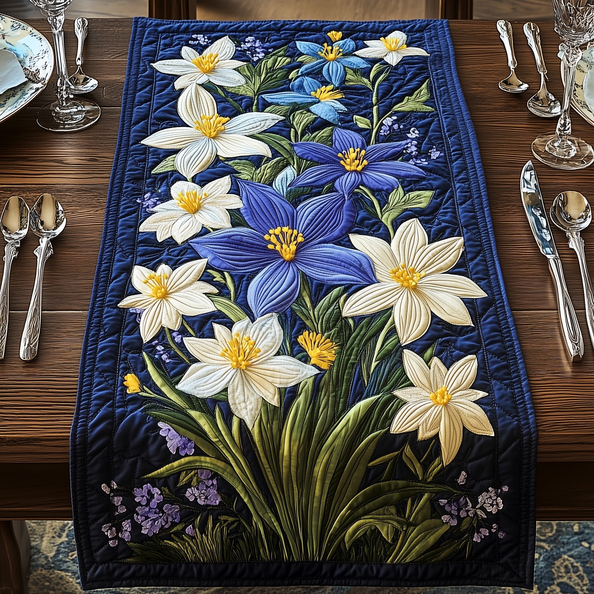 Columbine Haven Quilted Table Runner GFTONL4273