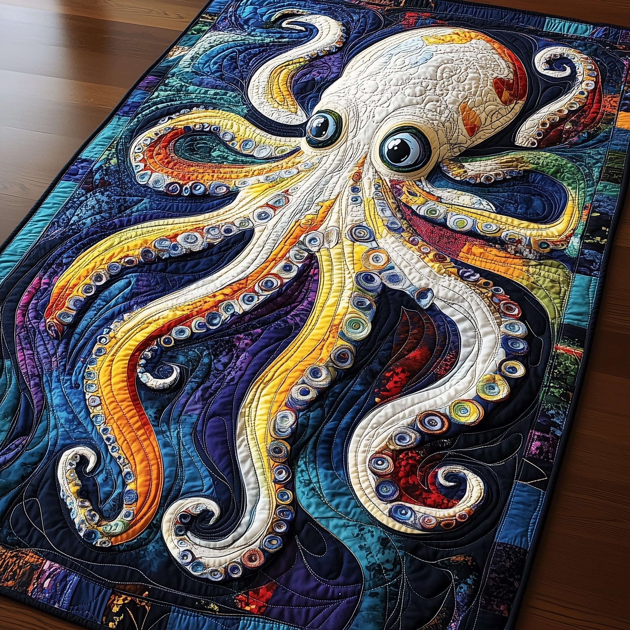Octopus Quilted Table Runner GFTONL4395