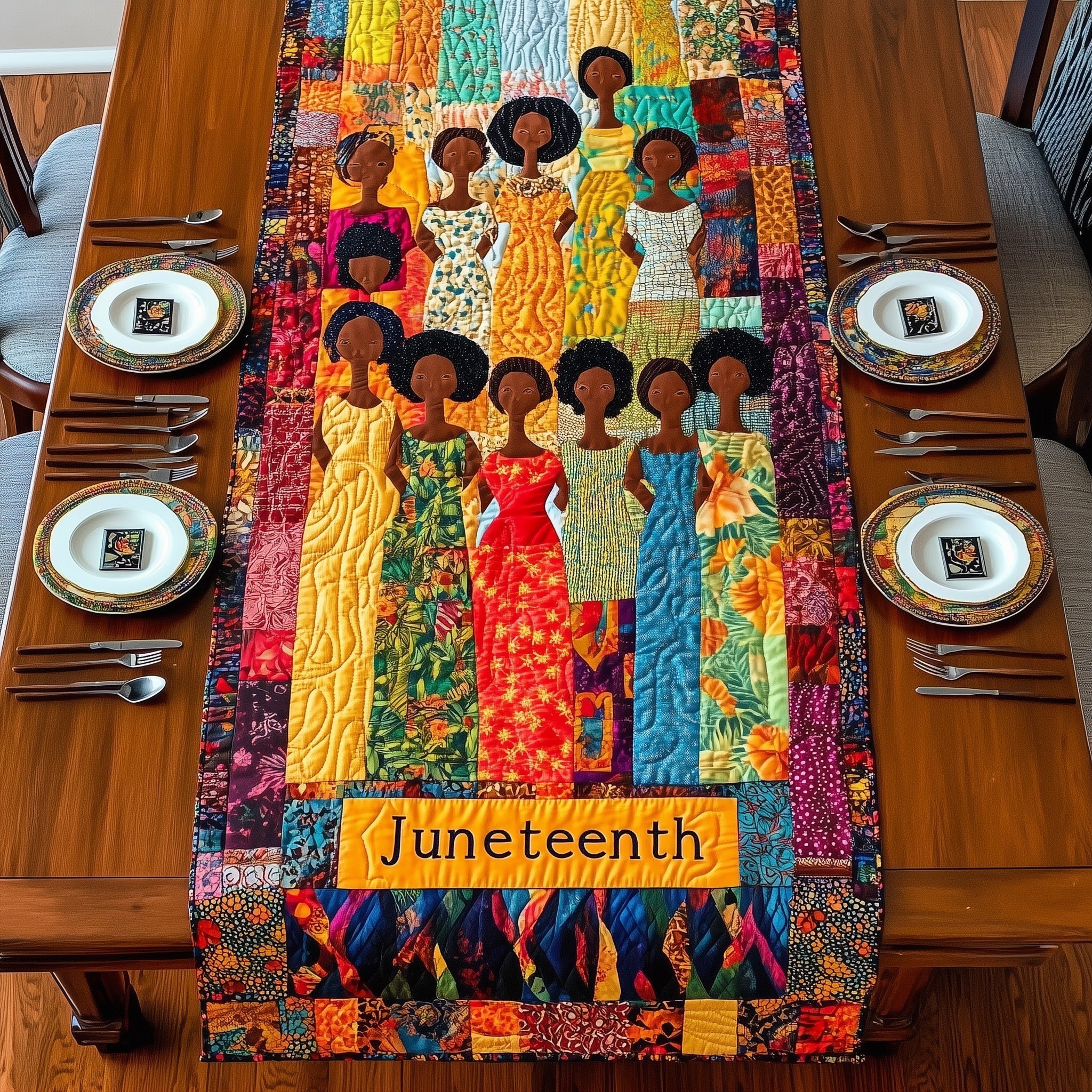 Proud Heritage Quilted Table Runner GFTONL4464
