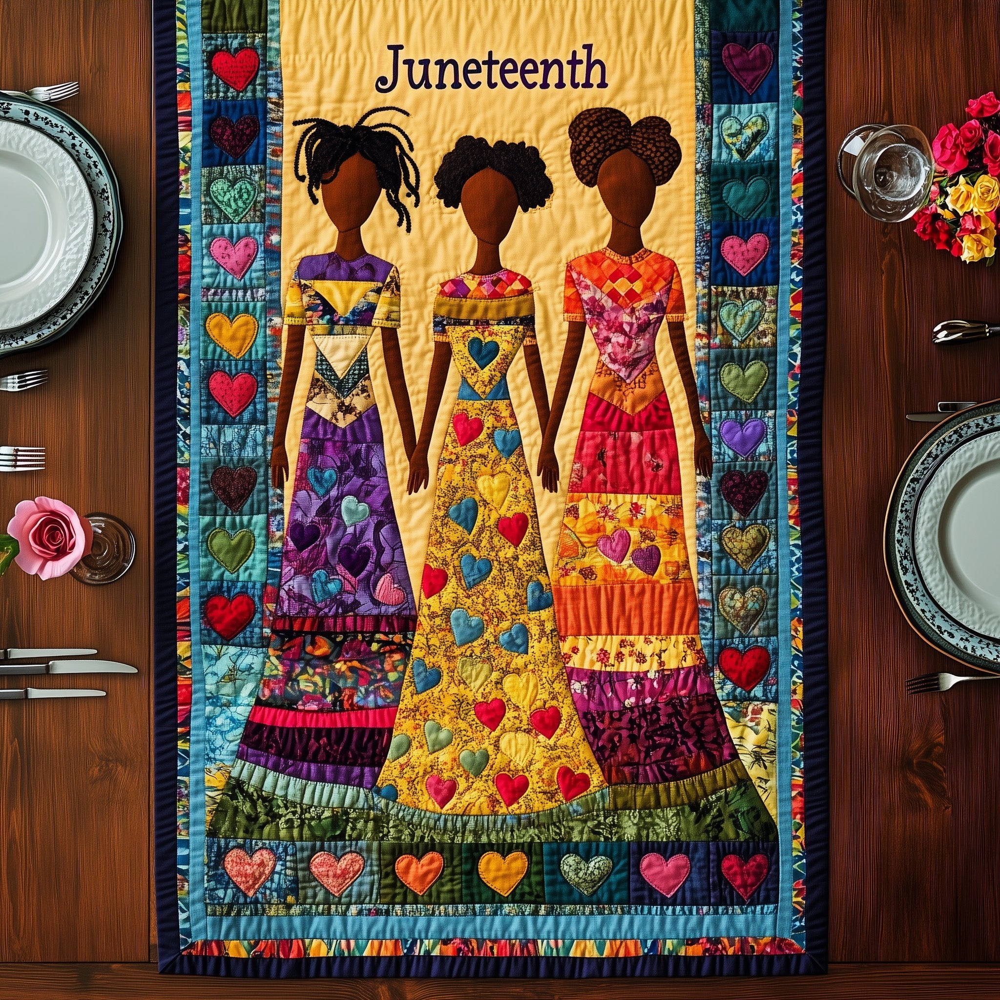 Proud Heritage Quilted Table Runner GFTONL4467