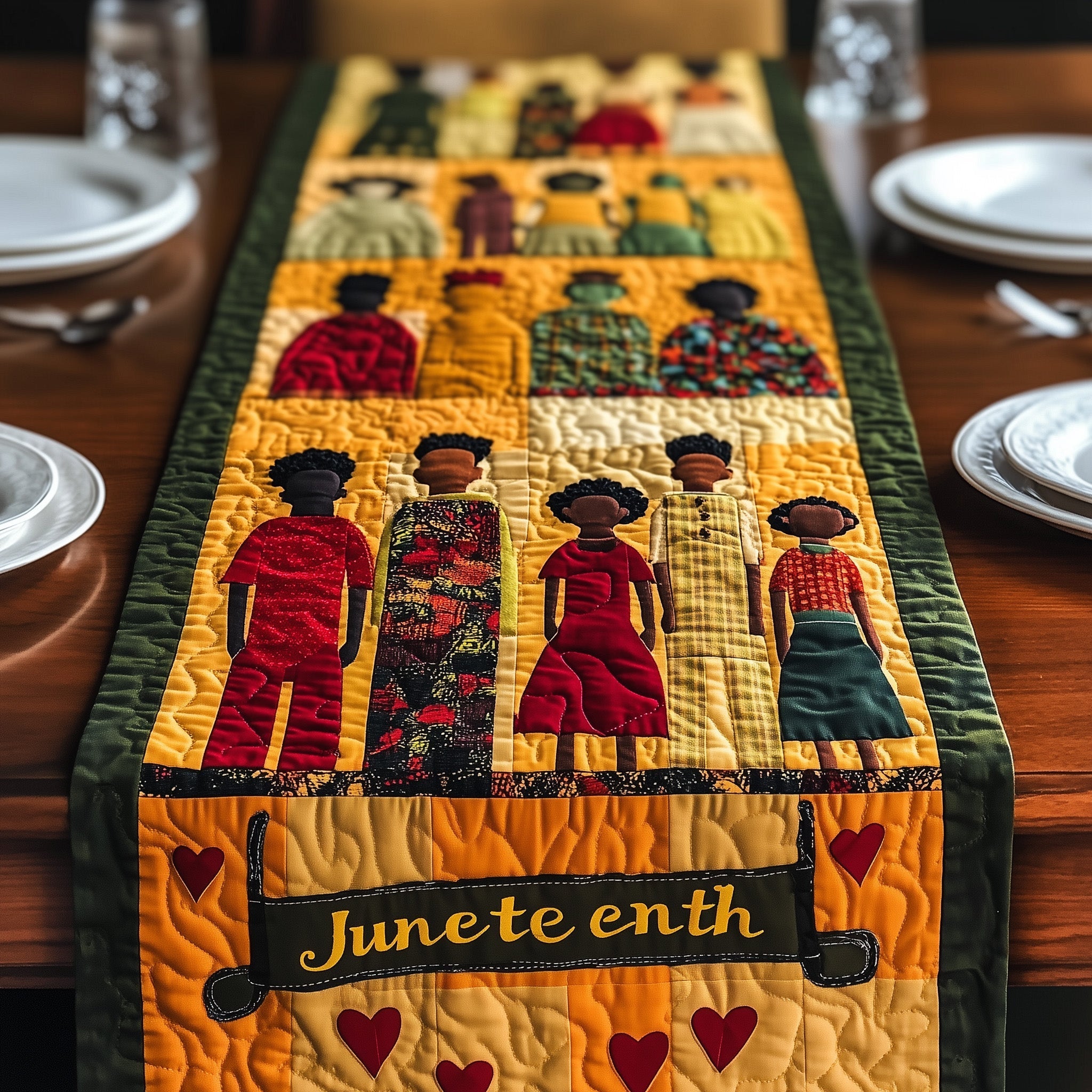 Unshakable Roots Quilted Table Runner GFTONL4534