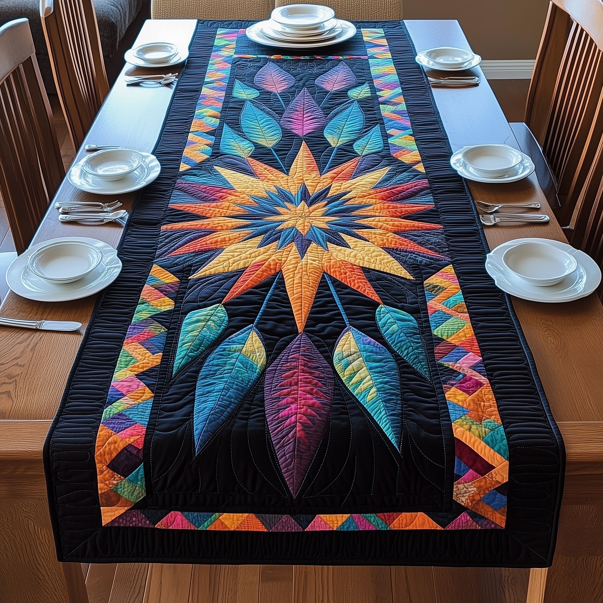 Native Dreamcatcher Quilted Table Runner GFTONL4660