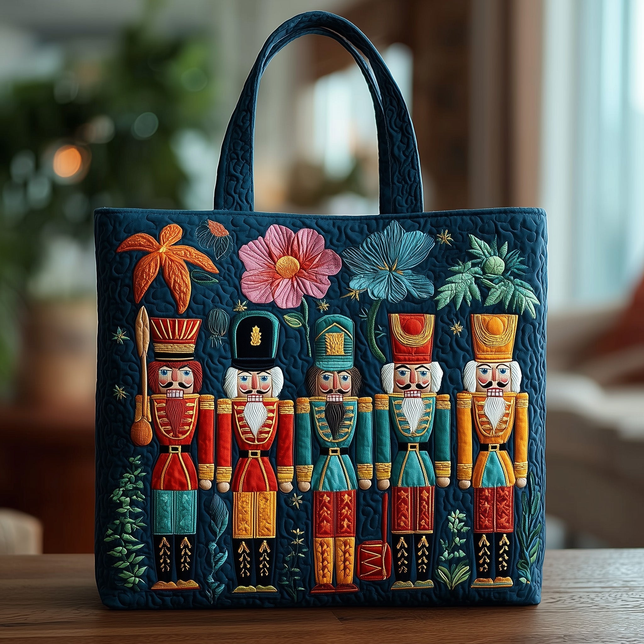 Nutcracker Quilted Tote Bag GFTONL5535