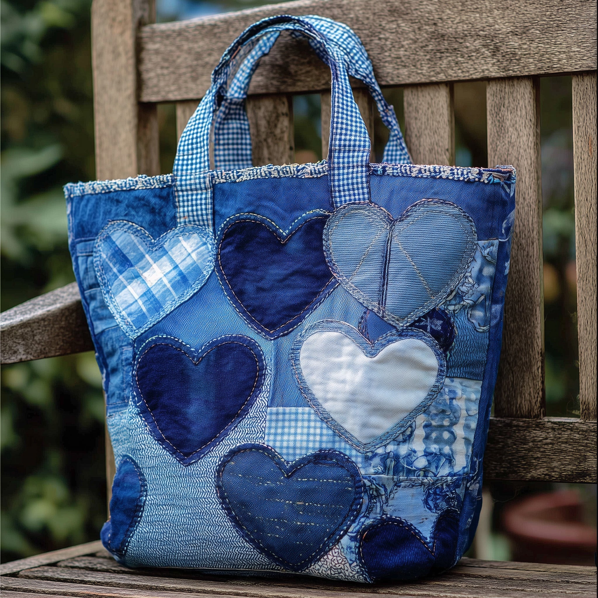 Heart Quilted Tote Bag GFTONL5574