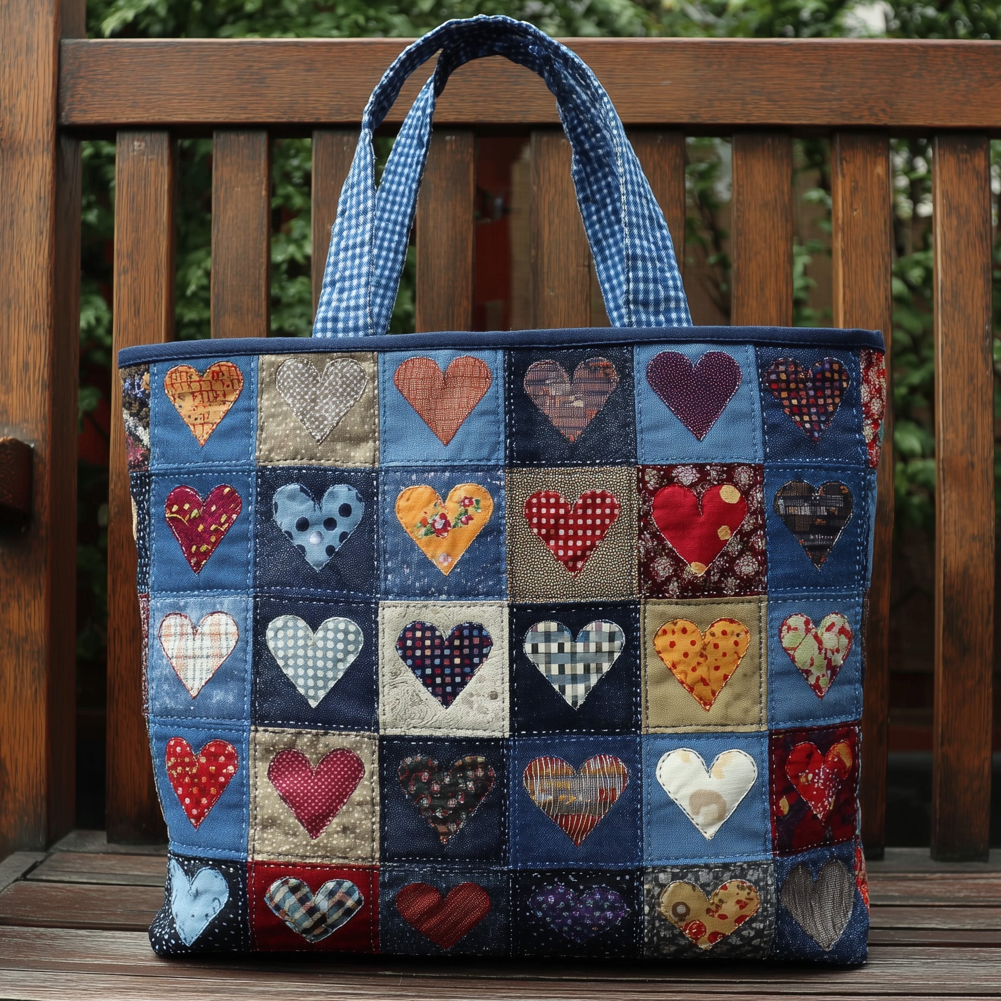 Heart Quilted Tote Bag GFTONL5581
