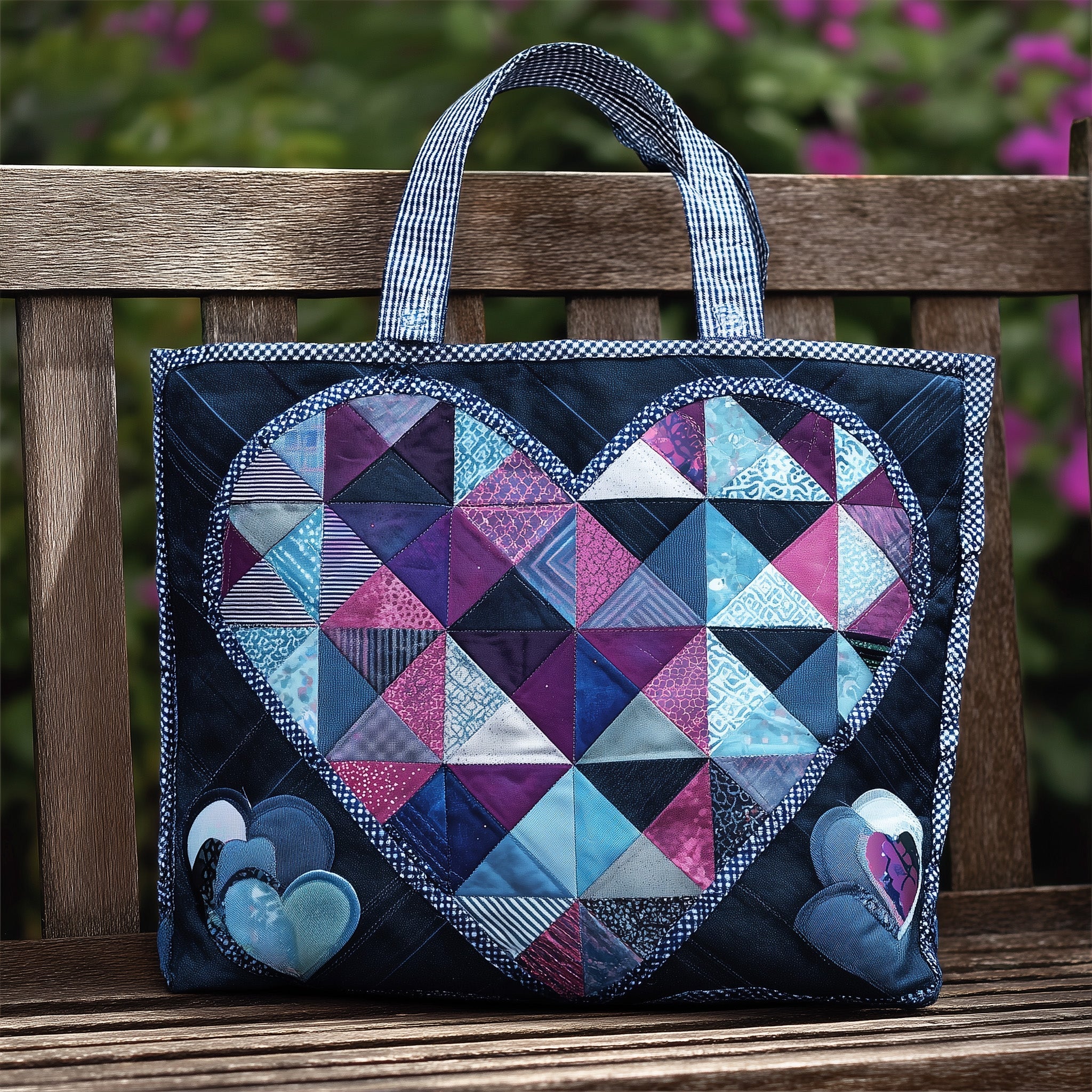 Heart Quilted Tote Bag GFTONL5582