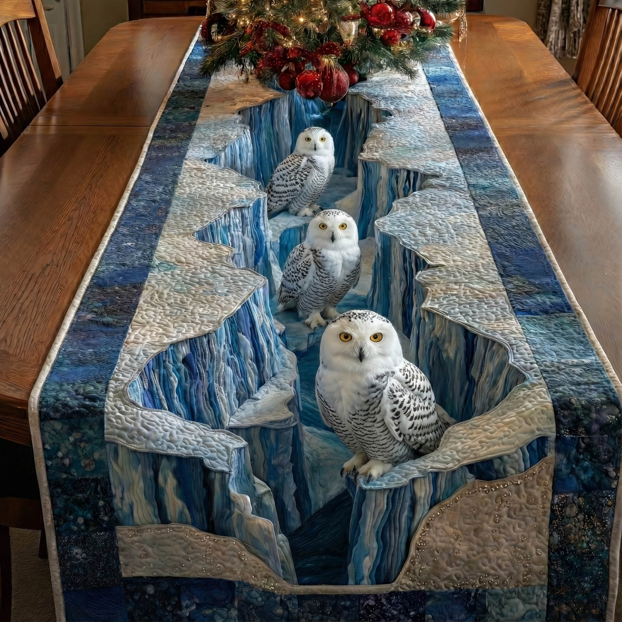 Winter Spirit Quilted Table Runner GFTONT5888