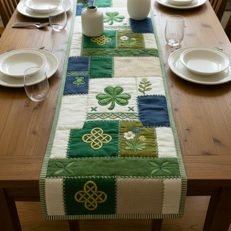 Patrick Patchwork Quilted Table Runner GFTONT6526