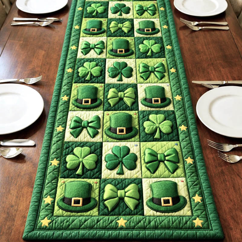 Patrick Patchwork Quilted Table Runner GFTONT6530