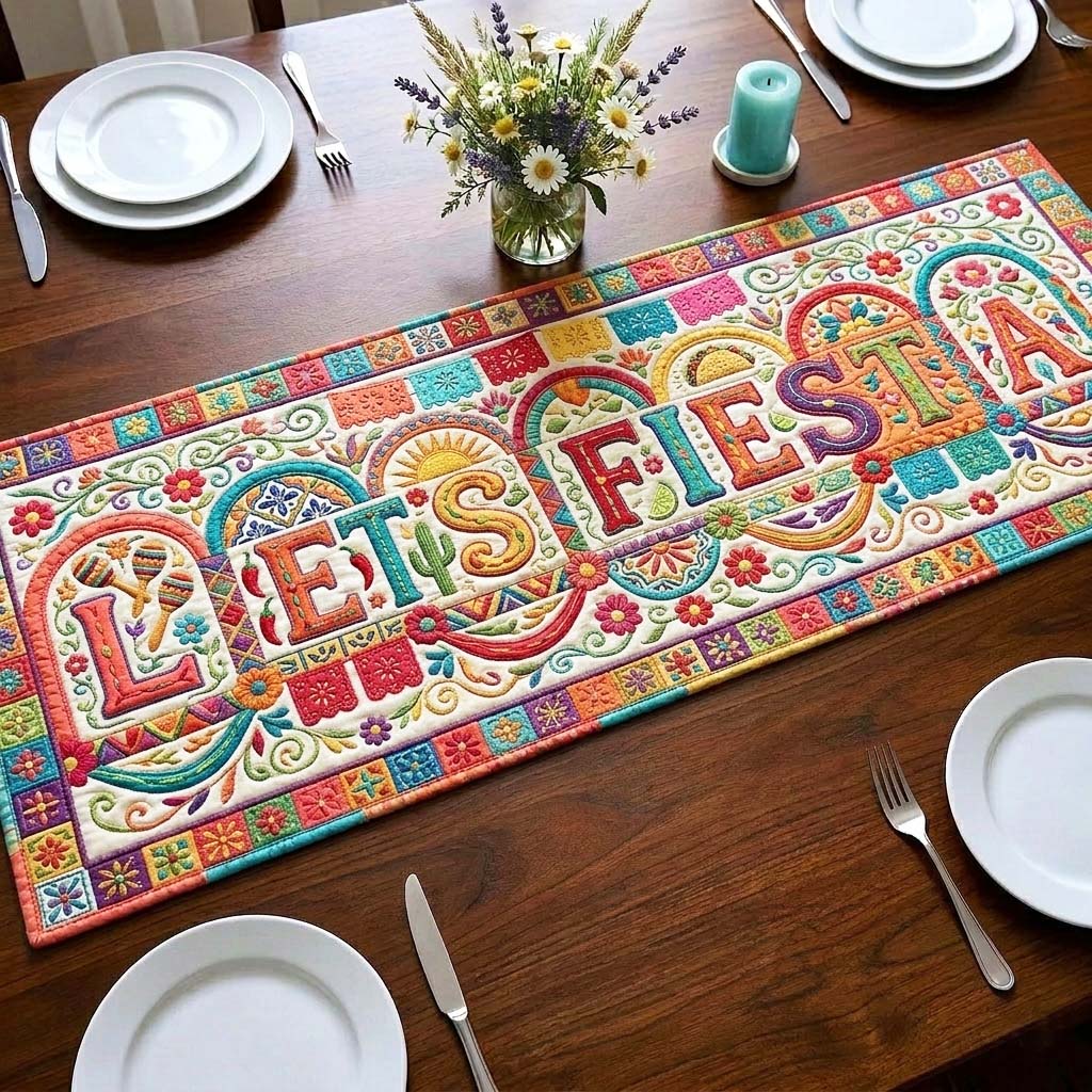 Cinco de Mayo Quilted Table Runner GFTOQM4342