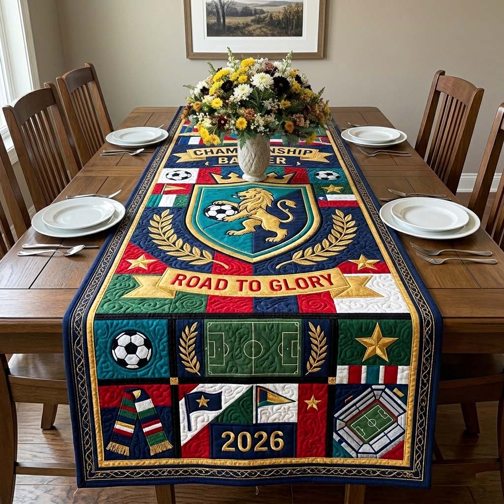 Championship Quilted Table Runner GFTOQM4348